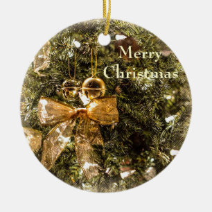Cerâmica Memórias de Natal Ornamento