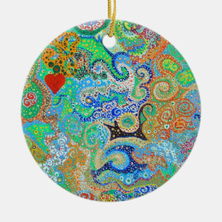 Cerâmica Meu ornamento feliz do lugar pelo duschatko de