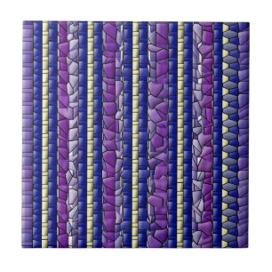 Cerâmica Mistura Mosaica E Azulejo De Correspondência