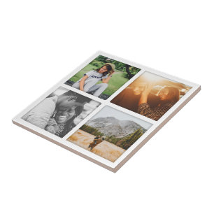 Cerâmica Modelo de Grade Quadrada de Fotos com Azulejo Cer