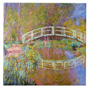 Cerâmica Monet - Ponte no Azulejo cerâmico do Jardim de Mon