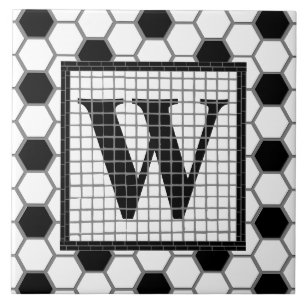 Cerâmica Monograma de Impressão de Azulejo Hexagonal