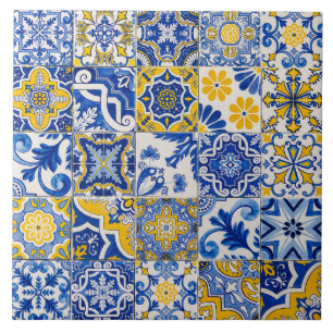 Cerâmica Mosaico de Maiolica Portuguesa Azulejo Mediterrâne