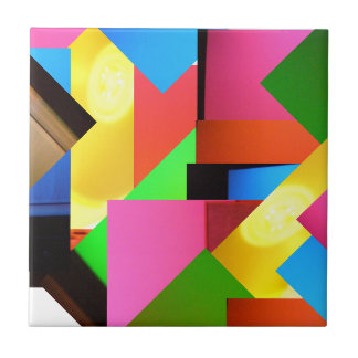 Cerâmica Multi azulejo de mosaico da cor