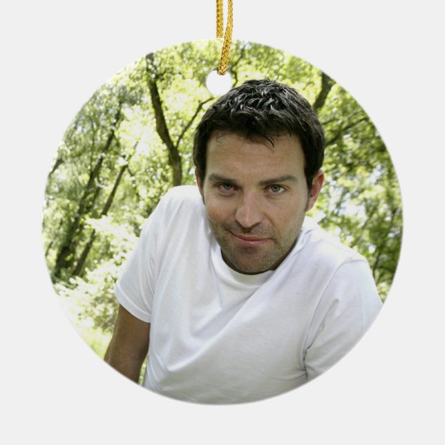 Cerâmica Música de Ryan Kelly - ornamento - árvores verdes (Frente)