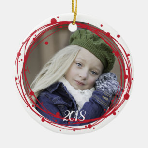 Cerâmica Neve Bolhas de Natal Ornamento de Terra de Natal