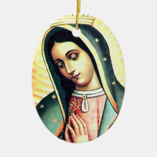 Cerâmica Nossa senhora do ornamento de Guadalupe
