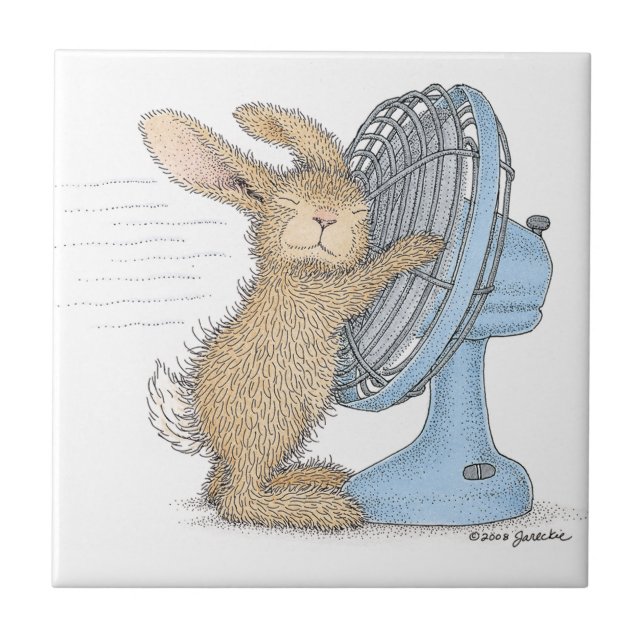 Cerâmica O azulejo de HappyHoppers® (Frente)