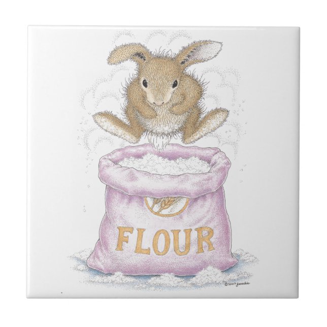 Cerâmica O azulejo de HappyHoppers® (Frente)