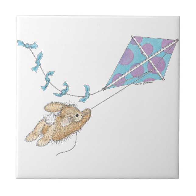 Cerâmica O azulejo de HappyHoppers® (Frente)