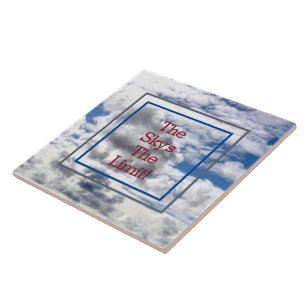 CERÂMICA O CÉU É O LIMITE! NUVENS E AZULEJO DE CÉU