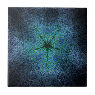 Cerâmica O design mágico do azulejo cerâmico de galáxias