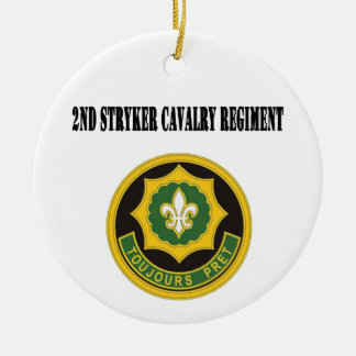 Cerâmica ò Ornamento do regimento de cavalaria de Stryker