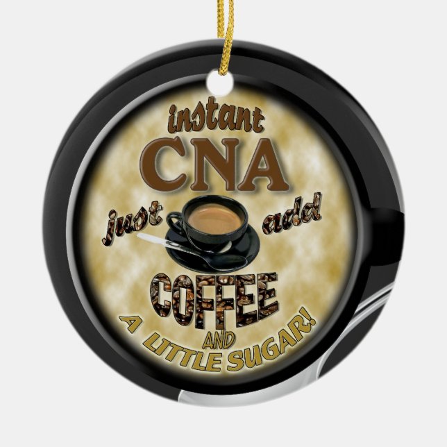 CERÂMICA O ORNAMENTO PODE CAFÉ ASSISTENTE DE NUTRIÇÃO (Frente)