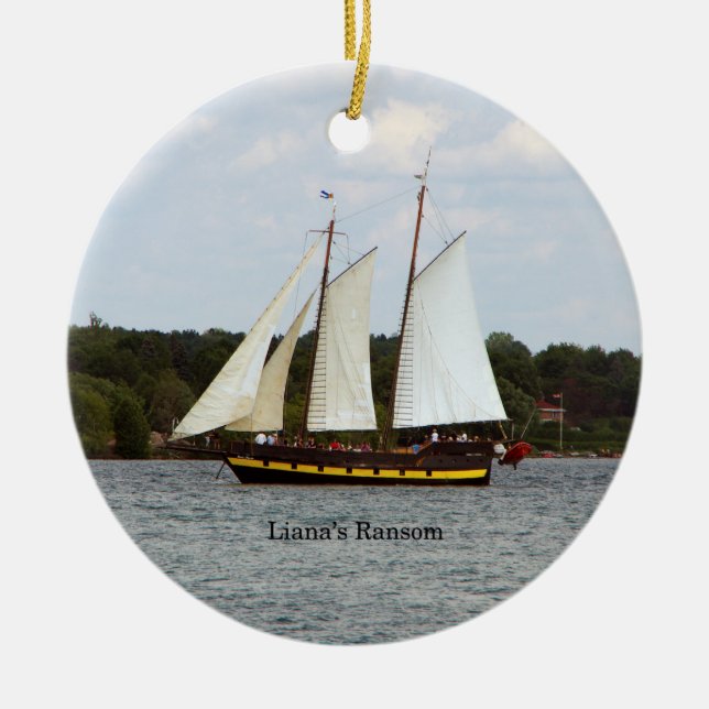 Cerâmica O ornamento Ransom de Liana (Frente)