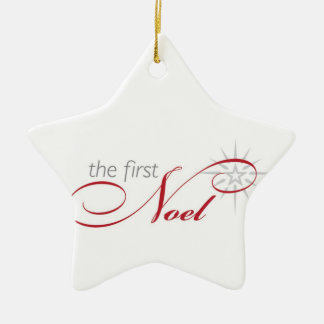 Cerâmica O primeiro ornamento de Noel