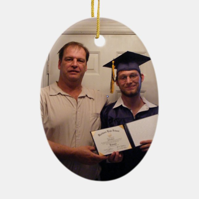 Cerâmica Ornamento #5 do tributo de Robert Hoynes (Verso)