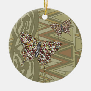 Cerâmica Ornamento Africano de Swallowtail