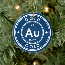 Cerâmica Ornamento Cerâmico Azul de Elemento Dourado