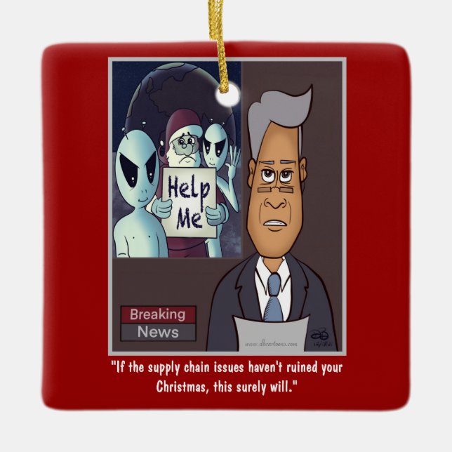 Cerâmica Ornamento cerâmico da cadeia de abastecimento (Frente)