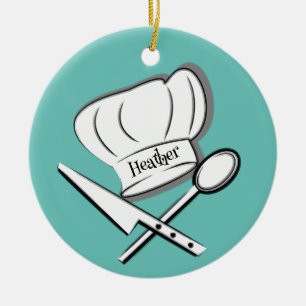 Cerâmica Ornamento cerâmico de Design de chef