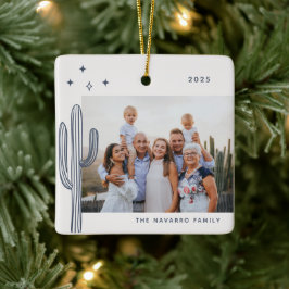 Cerâmica Ornamento cerâmico de Foto do Deserto Boêmian Cact