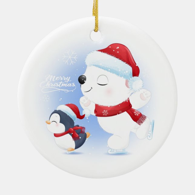 Cerâmica Ornamento Cerâmico de Natal (Traseira)