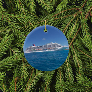 Cerâmica Ornamento cerâmico de navio de cruzeiro de sonho 