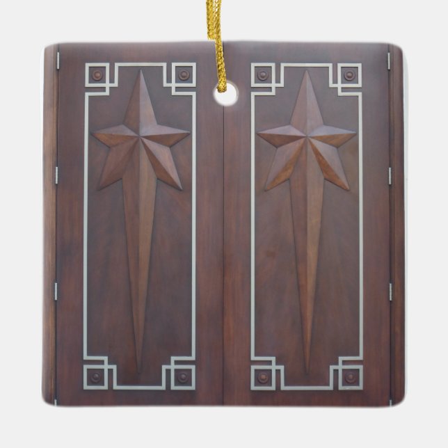 Cerâmica Ornamento cerâmico de portas de templo (Frente)