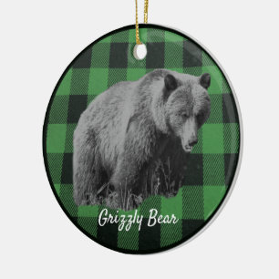 Cerâmica Ornamento cerâmico de Xadrezes de búfalos de urso 