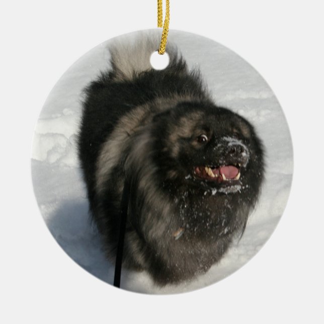 Cerâmica Ornamento customizável de KSRF (Frente)