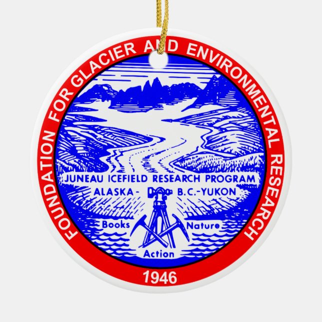 Cerâmica Ornamento da árvore de Natal da cor de JIRP (Frente)