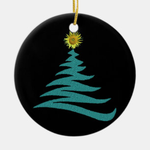 Cerâmica Ornamento da árvore de Natal da esperança -