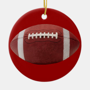 Cerâmica Ornamento da árvore de Natal do futebol