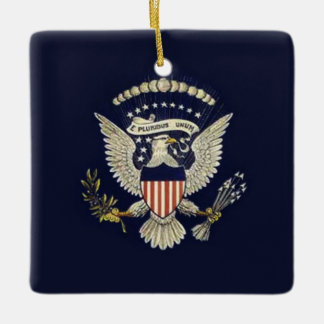 Cerâmica Ornamento da Árvore de Natal Presidencial