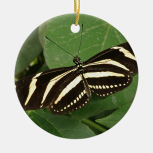 Cerâmica Ornamento da borboleta de Longwing da zebra