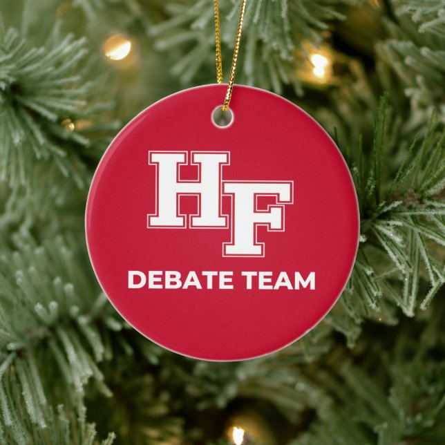 Cerâmica Ornamento da Equipe de Debate de Flossuor de Madei (Árvore)