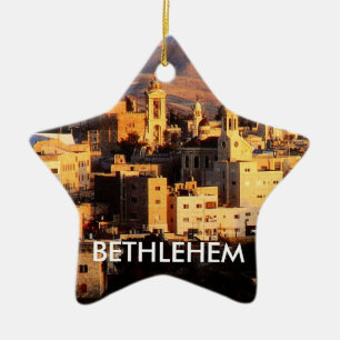 Cerâmica Ornamento da estrela de Bethlehem