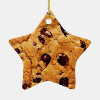 Cerâmica Ornamento da estrela do biscoito dos pedaços de