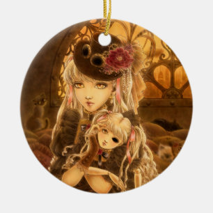 Cerâmica Ornamento da fantasia de Steampunk