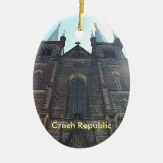 Cerâmica Ornamento da igreja de Praga da república checa