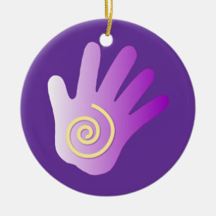 Cerâmica Ornamento da Mão de Reparo