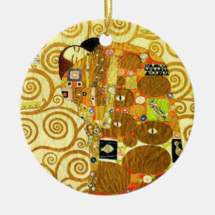 Cerâmica Ornamento da realização de Gustavo Klimt