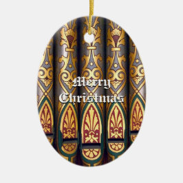 Cerâmica Ornamento da tubulação de órgão do Natal