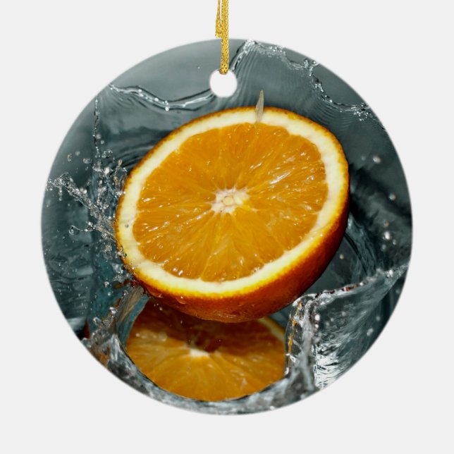 Cerâmica Ornamento de abertura de laranja (Traseira)