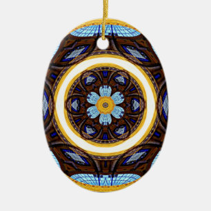 Cerâmica Ornamento de Abstrato de arquitetura