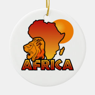Cerâmica Ornamento de África