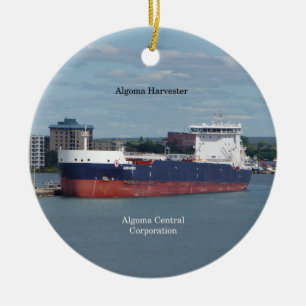 Cerâmica Ornamento de Algoma Harvester