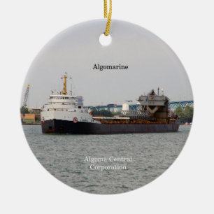 Cerâmica Ornamento de algomarina