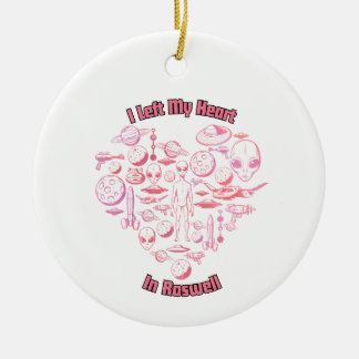 Cerâmica Ornamento de Alienígenas Roswell